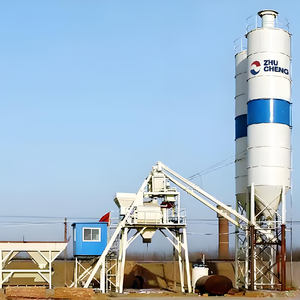 Estación de Mezcla de Concreto Premezclado Tipo Cinta de Alta Calidad, Serie HZS, Planta Dosificadora de Concreto Autonivelante Estacionaria - Product Image 5