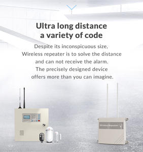 Kablosuz çevre <span class=keywords><strong>Alarm</strong></span> sistemi için HEYI sinyal tekrarlayıcı 433MHZ uzun mesafe 34A - Product Image 4