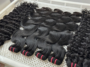 Extensiones <span class=keywords><strong>de</strong></span> Cabello Natural Ondulado 15A, <span class=keywords><strong>Precio</strong></span> Económico, Venta Directa <span class=keywords><strong>de</strong></span> Fábrica Qingdao Haiyi - Product Image 5