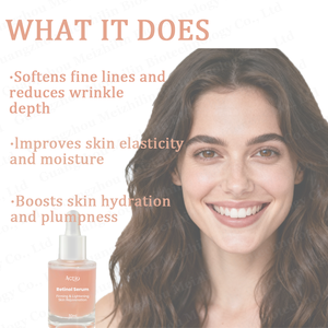 Sérum facial au rétinol pour les rides profondes avec acide ascorbique, sérum anti-âge pour les ridules, les taches brunes, les cicatrices post-acné - Product Image 3