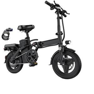 Compacte Mini Borstelloze Vouwbare Elektrische Fiets 48V voor Gecertificeerde 48V10.4Ah 30-32 Mijl Stedelijke Pendel- en Weekendtrips - Product Image 2