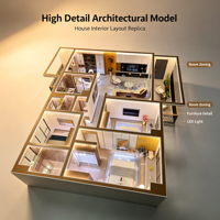 Maquette architecturale personnalisée de maison