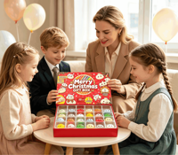 Boîte mystère de Noël, jouets anti-stress, calendrier de l'avent, sac cadeau, jouets sensoriels, surprise pour enfants