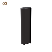Système de garde-corps sur mesure en aluminium 6063, finition thermolaquée, conception de support de charge, découpe et pliage de sections, série 6000