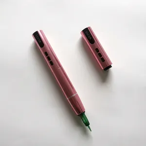 מעולה קעקוע גבות כפול סוללה אלחוטי קבוע איפור עט מכונת לקעקוע קוסמטי חנות
