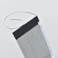 Filet de tennis de table professionnel en PE, maille fine et dense, forme stable, pour les tournois, l'entraînement, les matchs et les compétitions.