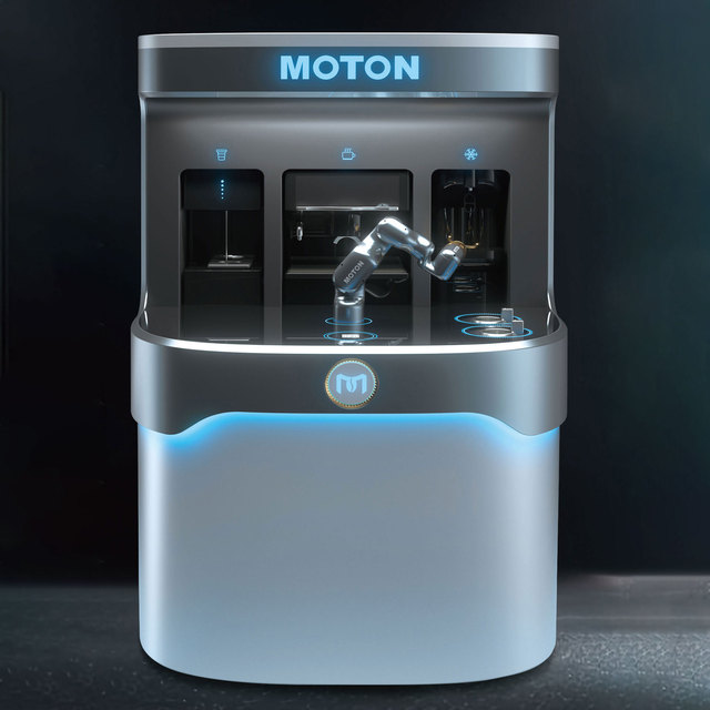 Robot Barista Perfect Latte Maker with JAKA MiniCobo 6-Axis Arm and APP Control for Food Shops Customizable Latte Art