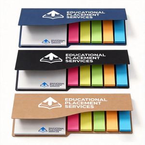 Bloc-notes avec logo personnalisé, notes adhésives mignonnes, papeterie scolaire, fournitures de bureau, bloc-notes de bureau, bloc-notes avec notes adhésives - Product Image 1