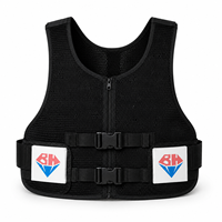 Gilet en maille pour homme avec fermeture rapide à boucle, respirant, pour l'extérieur, léger, décontracté, utilitaire, design ajustable, OEM