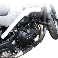 Nouvelle barre de protection en acier au carbone pour moteur, protection de cadre, pare-chocs, accessoires de moto pour QJ Yi 550 Young 500