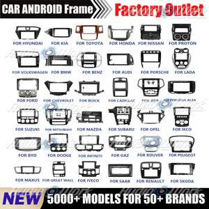 Cadre d'intégration pour autoradio Android et lecteur DVD de <span class=keywords><strong>voiture</strong></span>, pour vente en gros - Product Image 1