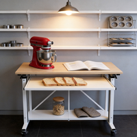 Table multifonctionnelle haut de gamme en alliage d'aluminium, portable, pliable, support réglable, pour mobilier d'extérieur, présentoirs mobiles pour vendeurs, durable