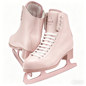 COUGAR Scarpe da Pattinaggio su Ghiaccio in Vera Pelle per Ragazze, Modello MB002 per Gare su Pista, Inverno/Primavera/Autunno - Product Image 5