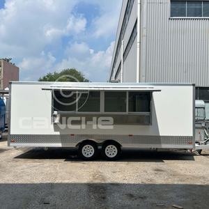 Remolque de Comida Comercial Estándar Australiano de Nueva Zelanda, Cocina Móvil, Camión de Comida con Barbacoa y Cocina Completa - Product Image 3