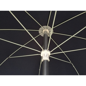 Parasol de plage RIMINI 2,2 m 37 mm en aluminium avec sac de transport - Product Image 3