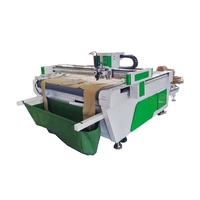 Plotter de Corte de Plataforma de Etiquetas de Cristal de Doble Cuchilla con Rodillo de 130*130 cm