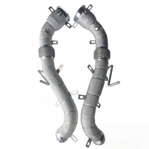 Sistema de Escape Neumático Completo para McLaren MP4-12C / 650S 3.8T, Sistema de Escape Completo Personalizado de Acero Inoxidable 304/Titanio y Tubos de Escape con Protección Térmica - Product Image 3