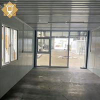 Maison préfabriquée en acier modulaire détachable de conception moderne pour usage résidentiel