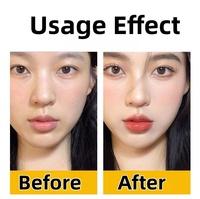 Éponge de maquillage triangulaire douce et moelleuse en gros avec boîte de rangement, éponge de fond de teint double usage (humide et sec) pour une application impeccable sans agglomération