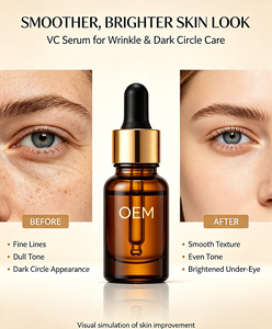 Siero Viso Personalizzato OEM Anti-Età Lenitivo Riparatore Sbiancante con Niacinamide Vitamina C e Glicerina - Product Image 4