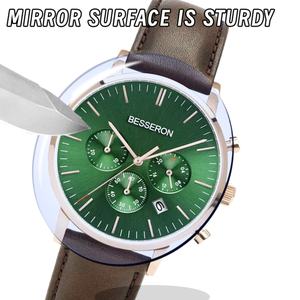 Reloj de Fábrica OEM con Correa de Acero, Resistente al Agua, de Acero Inoxidable, Clásico, de Lujo, Cronógrafo, de Cuarzo, para Hombre - Product Image 4