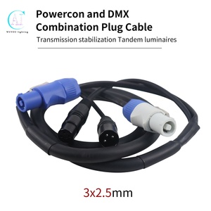 Cable DMX de 3 Pines Personalizable de Alta Calidad AICPOSE para Iluminación de Escenario, Reproductor de Audio y Video, Cable Combinado Disponible - Product Image 2
