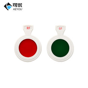 Lentes de doble propósito Keyou, anillos de plástico con lentes de vidrio para exámenes de agudeza visual - Product Image 1