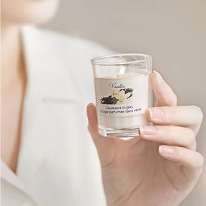 Velas Aromáticas de Cera de Soja al por Mayor, Decoración de Hogar de Lujo Personalizada, Aromaterapia, Velas de Vidrio Hechas a Mano sin Humo para Fiestas y Acción de Gracias - Product Image 2