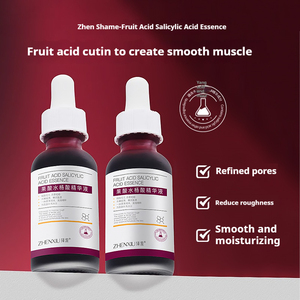 Suero Facial antienvejecimiento Zhenxiu 30% ácido orgánico de frutas 2% ácido salicílico exfoliante de hierbas forma líquida <span class=keywords><strong>Piel</strong></span> de niacinamida - Product Image 5