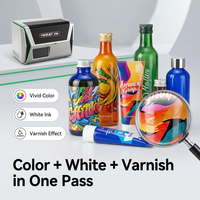 Mesin Cetak UV Rotary 360 Baru untuk Botol Kaca, Botol Anggur, Mug Vakum, Gelas Plastik, Kaleng - Pencetakan Logo Kustom OEM UV
