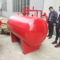 Système de lutte contre l'incendie à pression proportionnelle PHYM avec réservoir horizontal à membrane pour mousse ignifuge