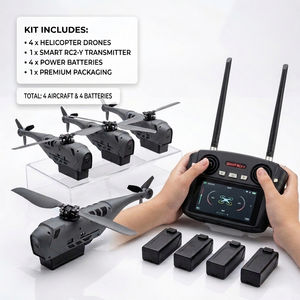 YUWUZHI SMART BEE <span class=keywords><strong>3.0</strong></span> Dron de Emergencia con Doble Cámara e Infrarrojos para Detección en Espacios Confinados y Estrechos, Microdrón de Rescate - Product Image 3