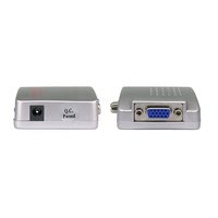 Usine en gros VGA vers AV convertisseur adaptateur Audio et vidéo moniteur VGA vers RCA commutateur adaptateur boîte pour PC portable