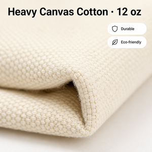 Nouvelle Arrivée Sacs Fourre-Tout en Toile de Coton de Haute Qualité avec Logo Personnalisé et Poignées en Cuir Marron, Design Tendance, Taille Moyenne - Product Image 6
