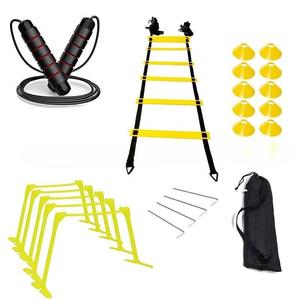 Equipo de entrenamiento de agilidad deportiva, con escalera de entrenamiento y conos de fútbol, juego de entrenamiento de velocidad y agilidad, 2 unidades - Product Image 1
