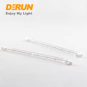 Tube Long <span class=keywords><strong>R7s</strong></span> <span class=keywords><strong>Ampoule</strong></span> <span class=keywords><strong>Halogène</strong></span> 110v 220v 100w <span class=keywords><strong>300w</strong></span> 500w 1000w 78mm J78 <span class=keywords><strong>118mm</strong></span> J118 189mm J189 Lampe Tube EN VERRE pour Chauffage Infrarouge - Product Image 6
