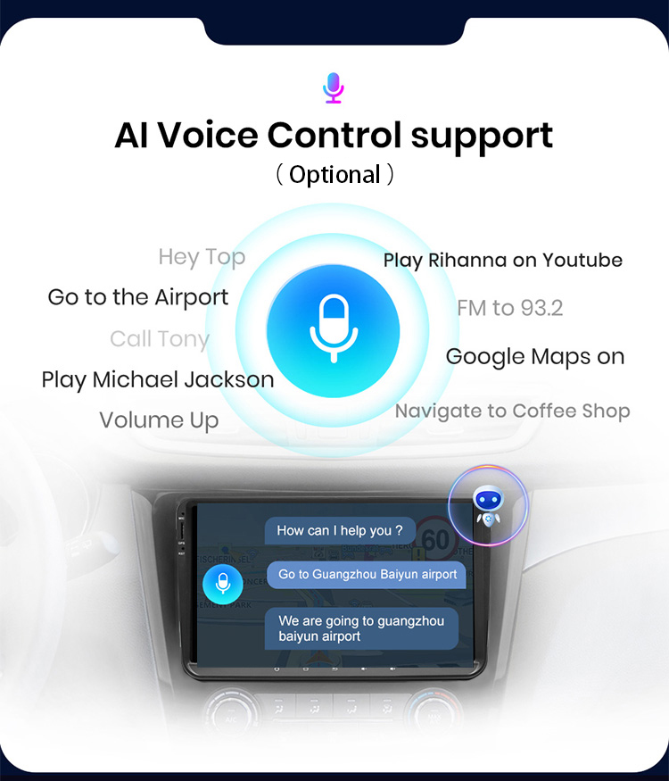 2 Din Android 10 Car radio GPS Navigation For VW Passat B6 amarok volkswagen Skoda Octavia 2 superbJetta T5 golf 5 6 Multimedia