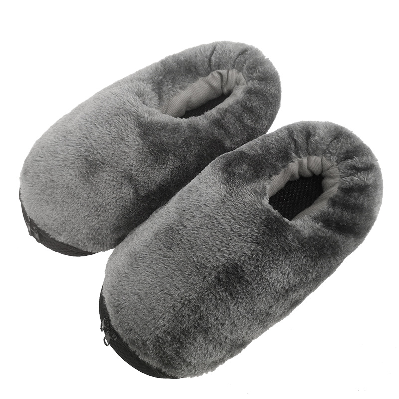 Зимние тапочки с электроподогревом и питанием от USB для сохранения ног в тепле