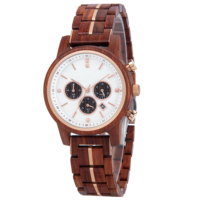 Montre de Luxe Carrée en Bois Étanche de Haute Qualité 18mm Sport Antique Affaires Mode Pointeur Monnayeur Mouvement Quartz 3BAR Étanchéité