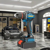 Perceuse-visseuse sans fil de qualité industrielle, moteur sans balais, fonctions multiples, prix bas, puissance et vitesse variable, direct de l'usine OEM