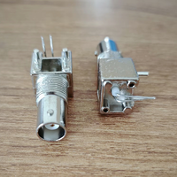 Connecteur BNC en zinc - Prise femelle BNC à montage sur circuit imprimé