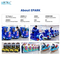 Mini train à monnayeur MP5 pour enfants, machine de divertissement pour aires de jeux intérieures, centres commerciaux et centres de divertissement familial