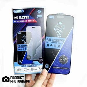 ฟิล์มกระจกนิรภัย AG Matte ป้องกันแสงสะท้อน ครอบคลุมเต็มจอ สำหรับ<span class=keywords><strong>เล่น</strong></span><span class=keywords><strong>เกม</strong></span> สำหรับ iPhone 17 Pro Max Samsung <span class=keywords><strong>A17</strong></span> ZTE <span class=keywords><strong>OPPO</strong></span> - Product Image 6