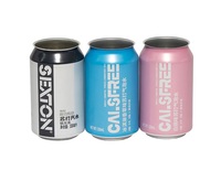 Boîtes de conserve en métal pour boissons gazeuses de 250 ml, 330 ml, 500 ml, 12 oz, étiquette privée OEM, impression personnalisée en couleur, emballage en aluminium pour boissons et bière