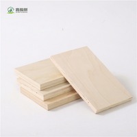 Contreplaqué de peuplier blanc blanchi E0 18 mm, panneau stratifié double face de qualité meuble pour armoires et placards