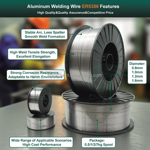 <span class=keywords><strong>MIG</strong></span>/TIG <span class=keywords><strong>5356</strong></span> Alambre de soldadura de aleación de aluminio 0,8mm 0,9mm 1,0mm 1,2mm Alambre de soldadura - Product Image 2