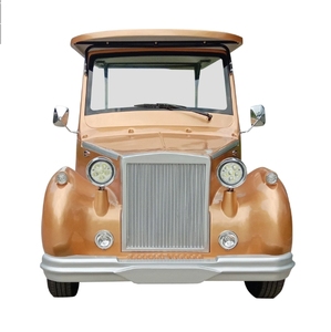 รถทัวร์ไฟฟ้าคลาสสิกแบบเปิดประทุน ราคาประหยัด พร้อมมอเตอร์ไฟฟ้าและแบตเตอรี่ตะกั่วกรด 4-17 ที่นั่ง สำหรับขาย - Product Image 2