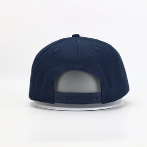 Casquette de baseball personnalisée 5 panneaux de haute qualité avec logo personnalisé, patch en cuir, logo en coton, casquette structurée 5 panneaux pour extérieur, casquette snapback - Product Image 3
