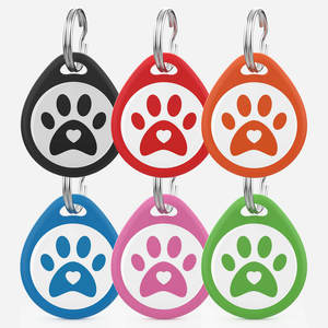 Vendita calda ABS in plastica QR codice Pet ID Tag facile traccia Anti-smarrimento cane gatto etichetta nastro decorazione collari per animali domestici imbracature al guinzaglio - Product Image 5
