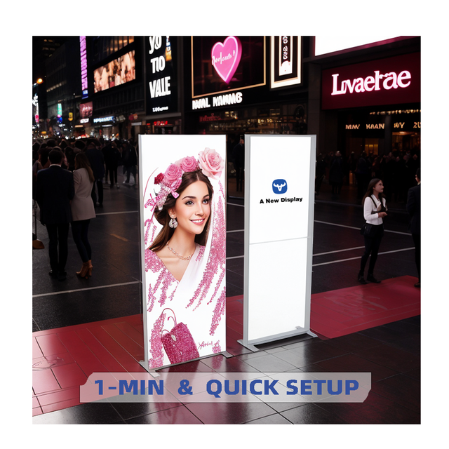 A-New Display Stand Light Box Espositore Caja De Luz showcase SEG Light Backlit Lichtbox Soporte Exhibition Light Box